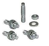 Moroso 37950 Zinc-Plated Steel Carburetor Stud Kit