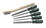 SK Hand Tools 90166 6-Piece Mini File Set