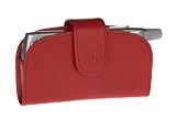 Classic, Rich Italian Leather case for the Palm Treo, in London Bus Red Belting Leather. Fits the Palm Treo 600, 650, 700w, and 700p.