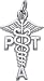 Physical Therapist Assistant Charm, Sterling Silver