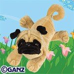 Ganz Webkinz Adopt-a-pet Plush Pug
