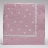 SALE Pink Dots Lunch Napkins SALE