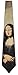 Mona Lisa tie by Leonardo da Vinci neckties by Three Rooker
