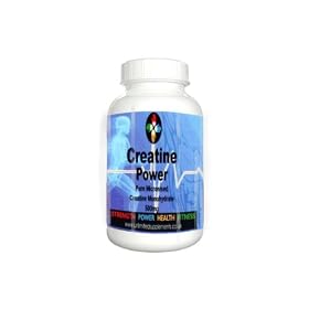 CREATINE POWER 180 g�lules x 500mg par g�lule un stimulateur de performance pour les athl�tes de force - la Cr�atine joue un r�le important dans le transfert d'�nergie. Un produit formidable � un prix raisonnable par Cr�atine Pure