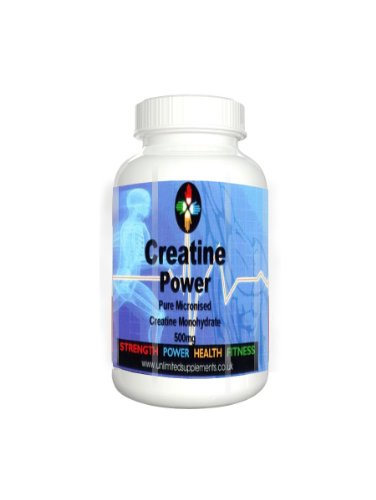 CREATINE POWER 180 caps x 500mg per Capsule a 