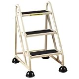 2-Step Ladder, 21-1 2x20-1 4x23-1 4, Beige, Sold as 1 each by Cramer