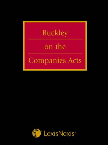 Buckley on the Companies Acts
