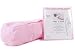Pink Cotton Waffle Roll Bath Pillow Image