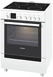 Free standing 60cm Electric Cooker Stainless Steel (HLN342250B_SS)