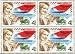 Image: Russian Russia Soviet Union Block of 4 Postage Stamps Mail Processing Mail Transport Issued 16 Nov 1977 MNH