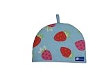 Rushbrookes Reversible Tea Cosy, Strawberry, Blue and Red, 2 Cup
