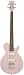 Luna Pandora Single Cutaway Bass, Blush