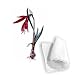 Jacobean Lily, c.1985 (w/c on paper) by.. - Tea Towel 100% Cotton - Art247 - Tea Towel - 46x70cm