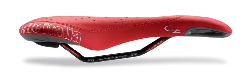 Selle Italia C2 Gel-Flow Saddle - Red