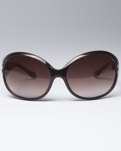 Bebe Ariel II Circle Logo Sunglasses