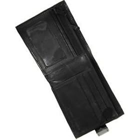 Mens Leather Wallet with Zip Coin Pocket