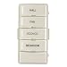 Leviton VPZLB-Z4W Vizia RF + White Label Kit for 4-Button Zone Controller (VRCZ4)