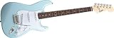 Squier by Fender Bullet Electric Guitar with Tremolo, Daphne Blue