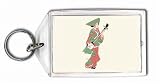 Japanese Woman Keychain