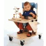 Corner Chair Small Corner Chair with Tray and Casters