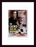 Caine Mutiny, Art Poster with Wood Frame, poster size: 11