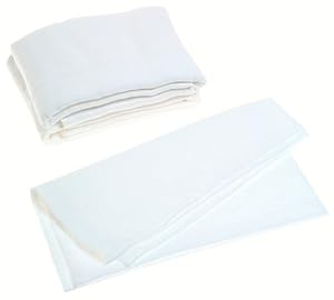 Gerber 12-Pack Flatfold Birdseye Cloth Diapers - White