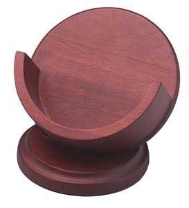 Thirstystone Cherry Pedestal Wood Coaster Holder