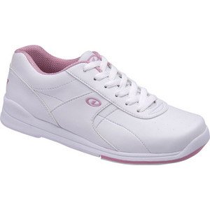 Raquel III Womens Bowling Shoe By Dexter White/Pink Size 7.5