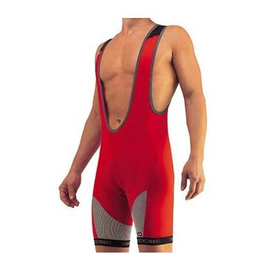 Assos Men's T F.I. Mille Cycling Bib Shorts - Red- 10.1200.4