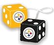 Pittsburgh Steelers Fuzzy Dice - Football Sports Merchandise