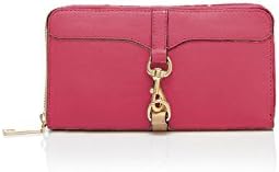 Rebecca Minkoff Bowery Ava Zip Wallet in Pink Zest