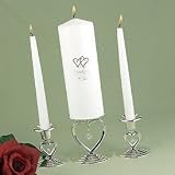 Shopzeus USA zeusd1-HOBH-2080714 White All My Heart Unity Candle