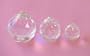 Set of Three Crystal Balls (40mm, 30mm and 20mm Size)-for Harmonizing Environment
