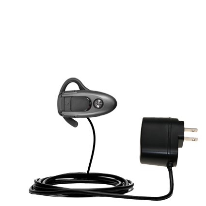 Rapid Wall / AC Charger for the Motorola Headset H500 - Gomadic Brand w/ TipExchange Technology
