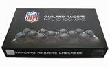 Oakland Raiders NFL Checker Set