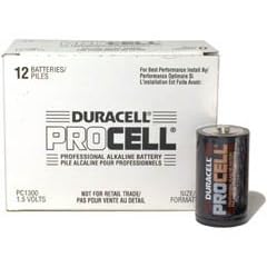 DURACELL D12 PROCELL Professional Alkaline Battery