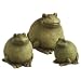 Midwest CBK Terra Cotta Toad Garden Decor Set of 3 #305225