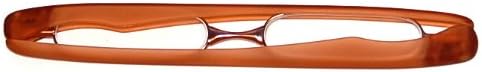 Mod Pod® Folding Reading Glasses - Opthalmic Quality - Super Thin, 2.50, Brown