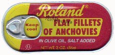 Anchovie Fillets in Olive Oil 56g can