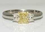 Natural Fancy Yellow Diamond Ring