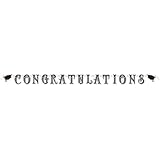 5ft Classic Graduation Congratulations Banner
