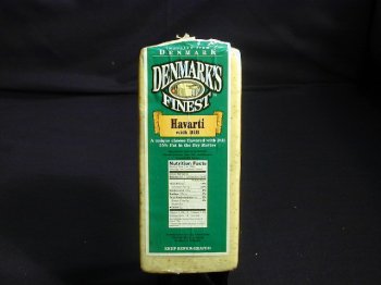 Danish Havarti with Dill - 10 LB Loaf by Cheese Express