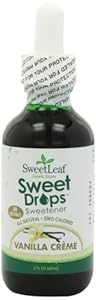 Sweet Leaf Sweet Drops Vanilla Creme Flavored Liquid Stevia, 2-Ounce Bottle