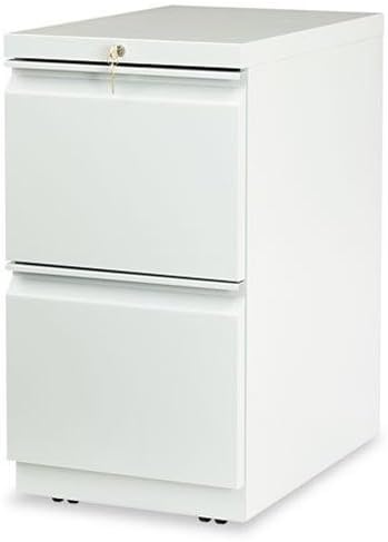 HON Brigade Standard Height Mobile File/File Pedestal File with "R" Pulls FILE,MBLE,F/F,22.88,LGY 2367 (Pack of2)