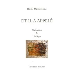 Et il a appel� : Traduction du L�vitique
