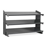 Shelf Bin Bench Rack, 3-Shelves, 12
