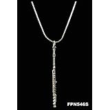 Flute Necklace - Silver ~ Harmony Jewelry