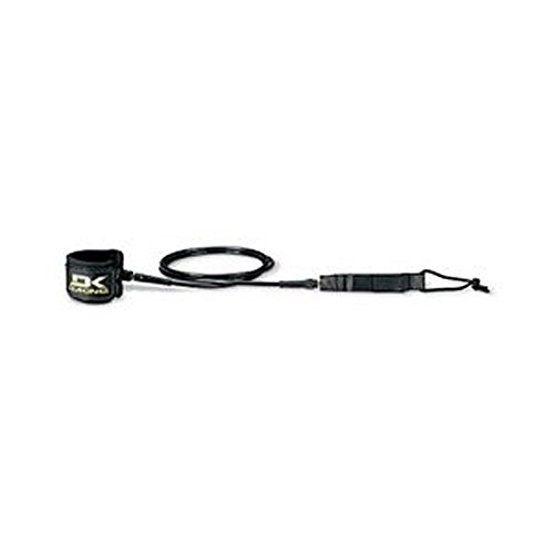 Dakine Kainui Surfboard Leash (7-Feet x 5/16-Inch, Black)