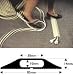 Wide Channel Cable Protector Bridge - Grey, 3m