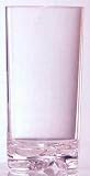 Classic 18 oz. Unbreakable Polycarbonate Plastic Tall Cooler Glass